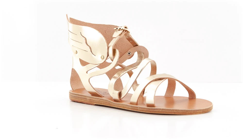 ANCIENT GREEK SANDAL - SAND NEPHELE PLATINUM