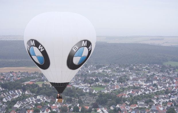 Ballonfahrt über Heidelberg