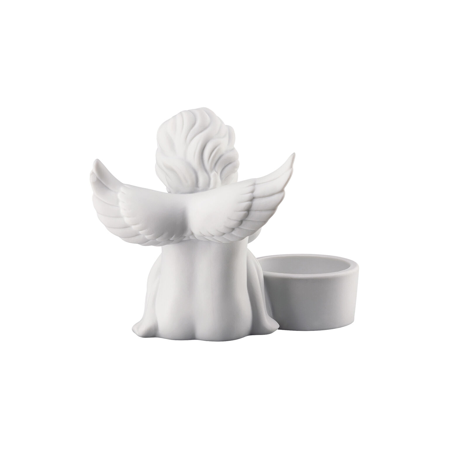 Angels Weiss matt Engel sitzend