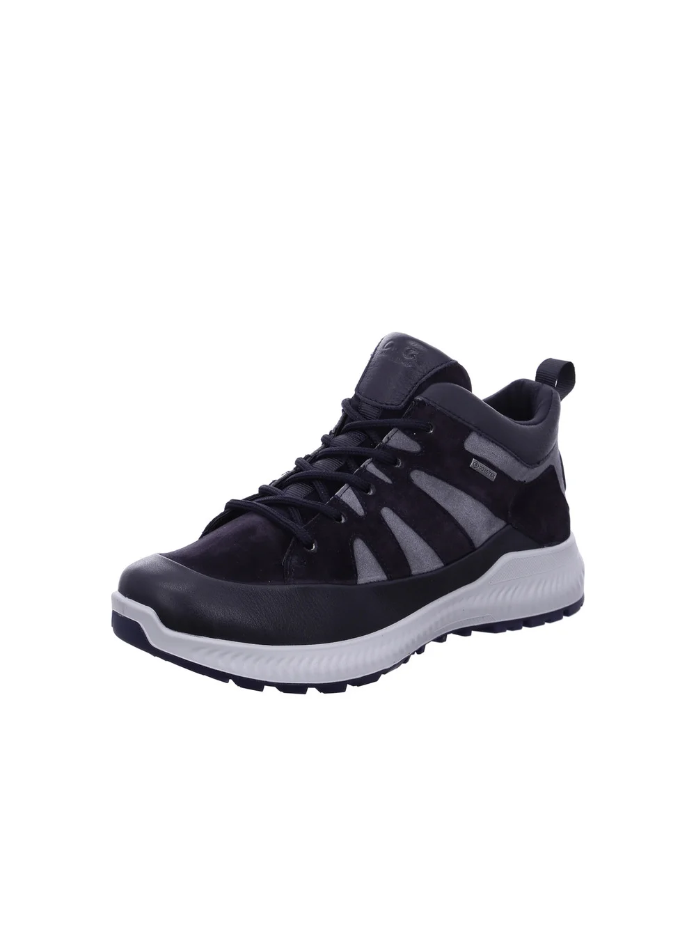 Schnürstiefelette Hiker blau graphit