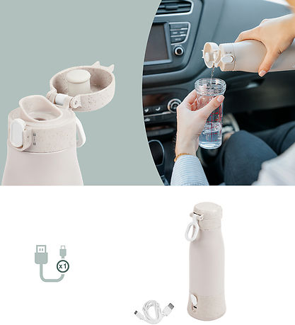 Babymoov Flaschenwärmer - Moov & Feed - 340 ml - Mineral Beige