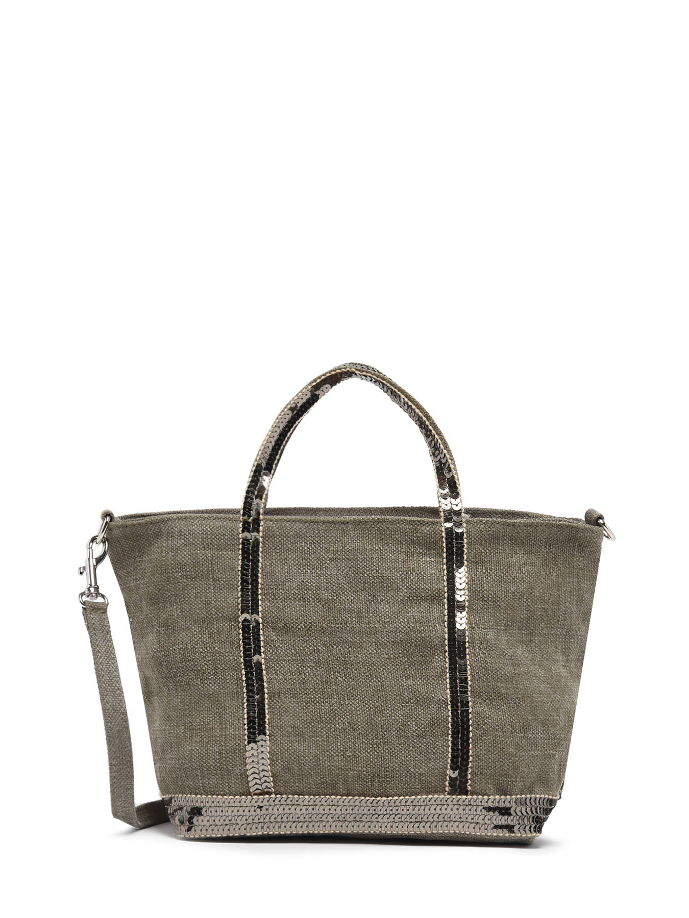 Sac bandoulire Baby Cabas lin paillettes VANESSA BRUNO
