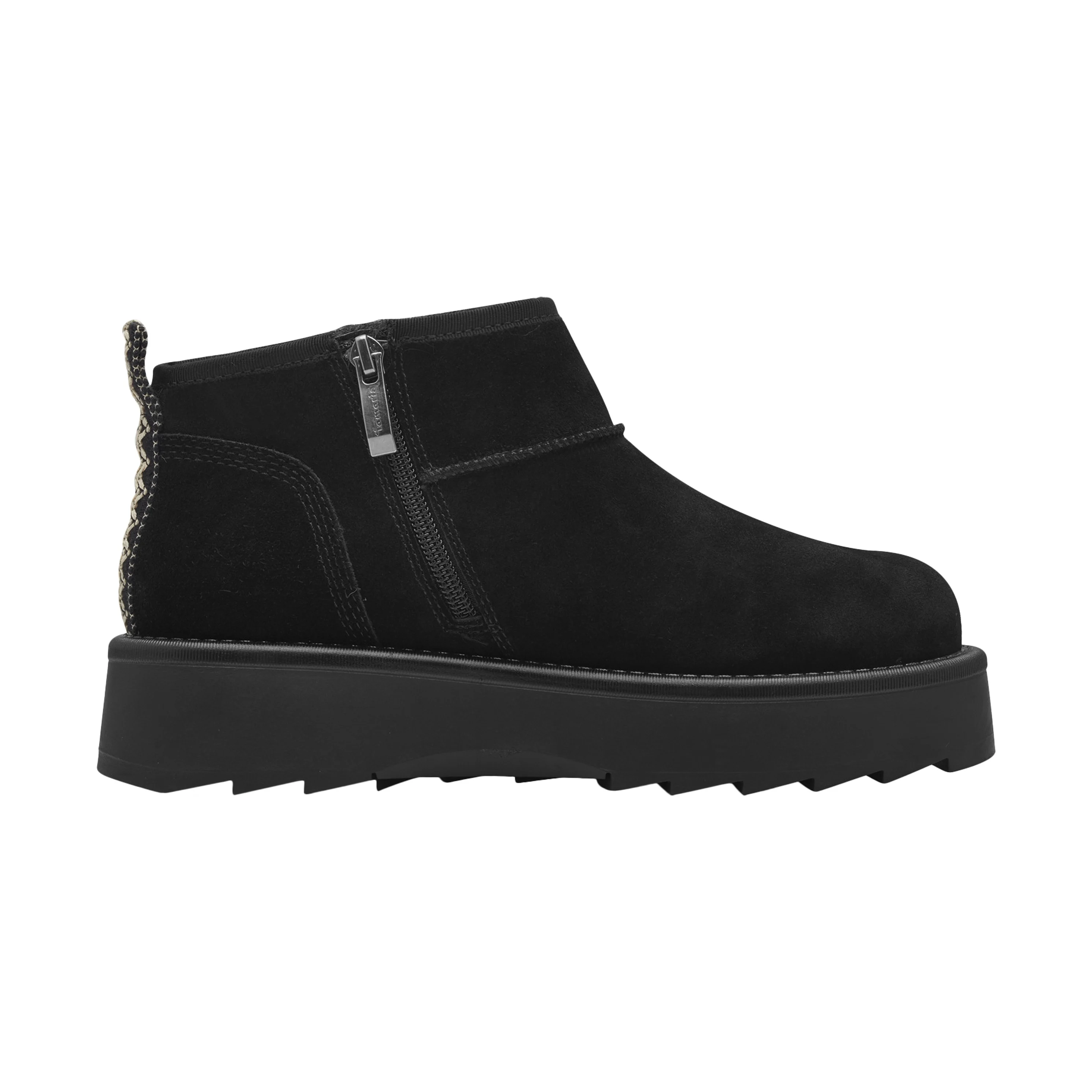 Bottines cuir | Noir