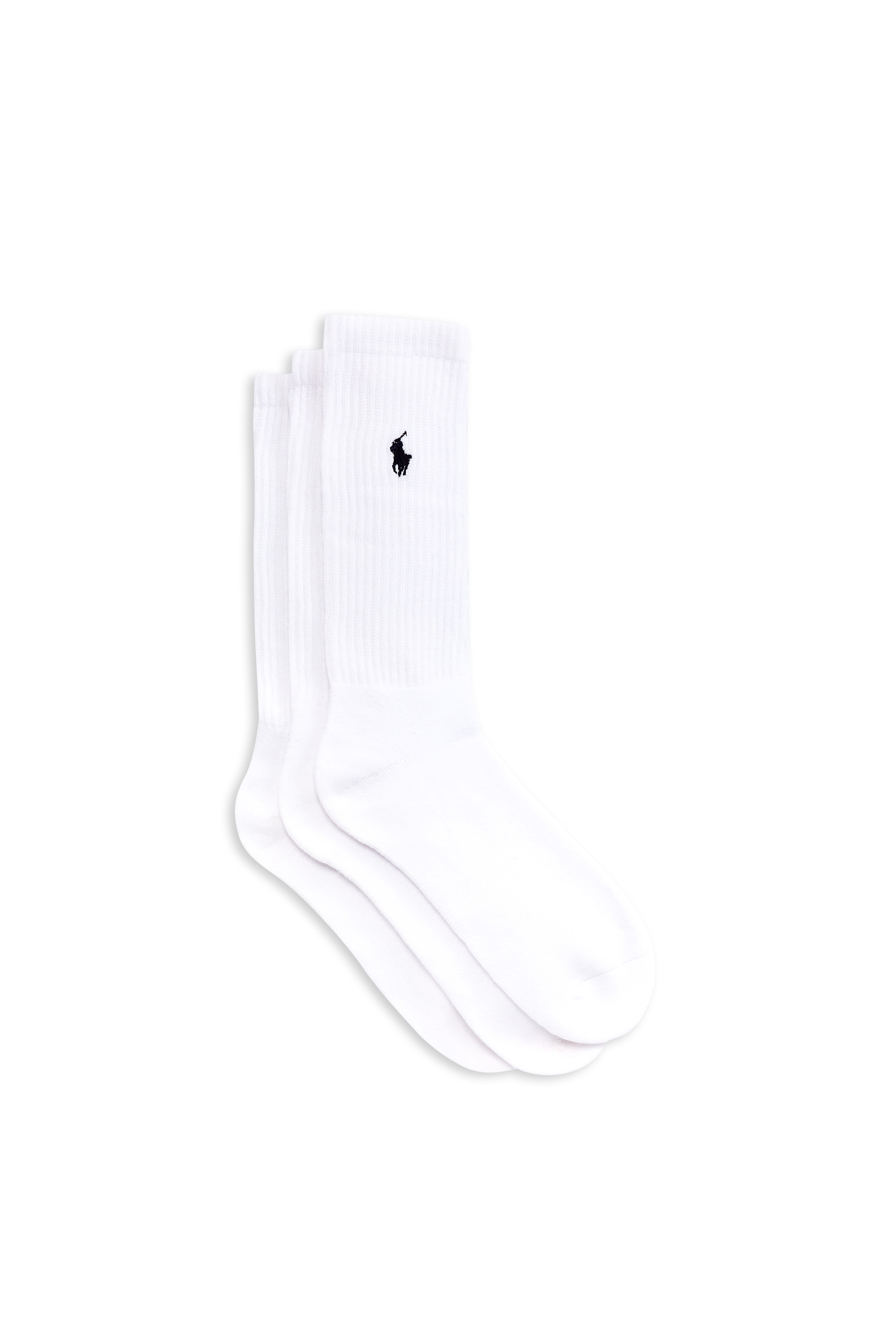 POLO RALPH LAUREN Lot de 3 paires de chaussettes Blanc