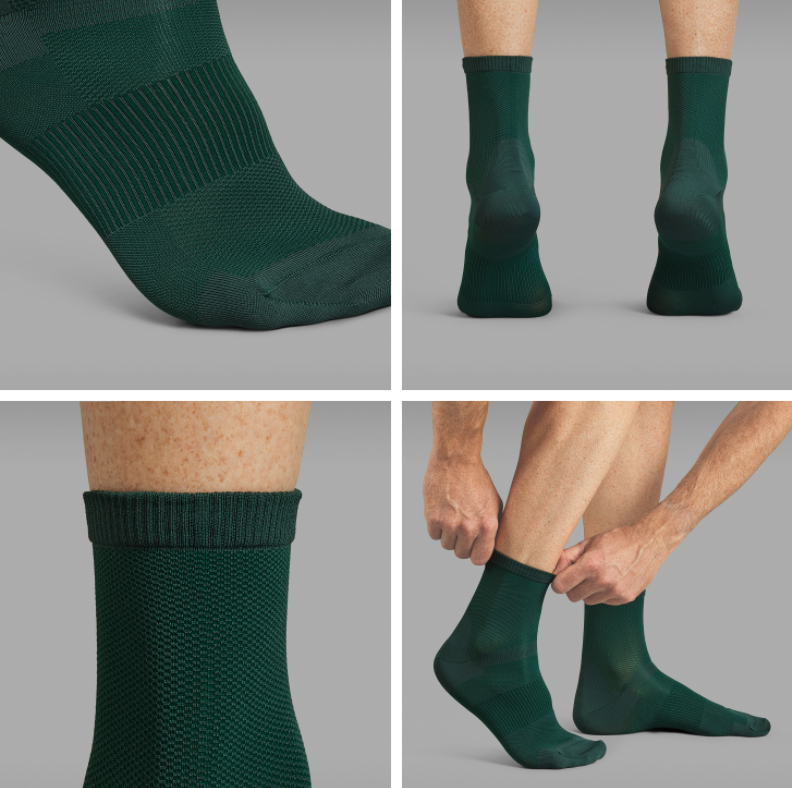 GripGrab Lightweight Airflow Strømper Mørkegrøn