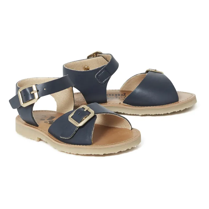 Young Soles Sandales Vegan Sonny | Bleu marine