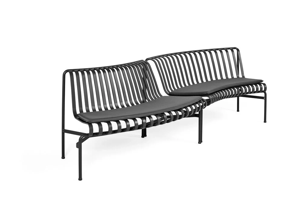 HAY  Palissade Park Dining In Out havehynde, Anthracite - 2 stk