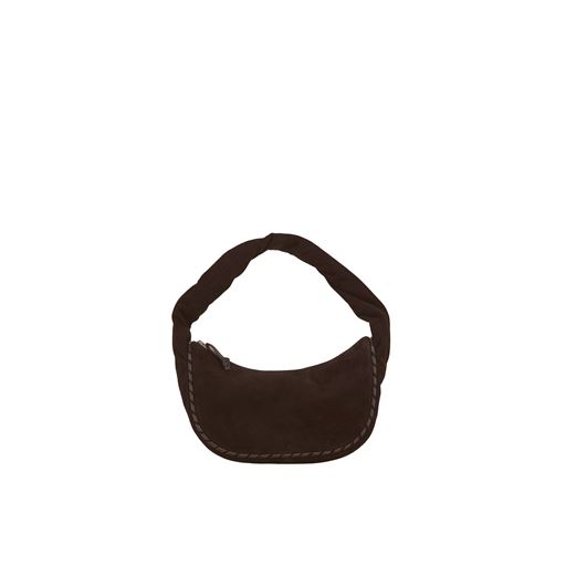 Beck Söndergaard Suede Talia Skuldertaske, Hot Fudge Brown