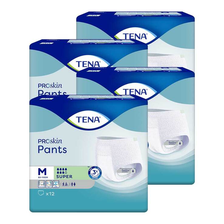 TENA Pants Super M bei Inkontinenz, 4X12 St