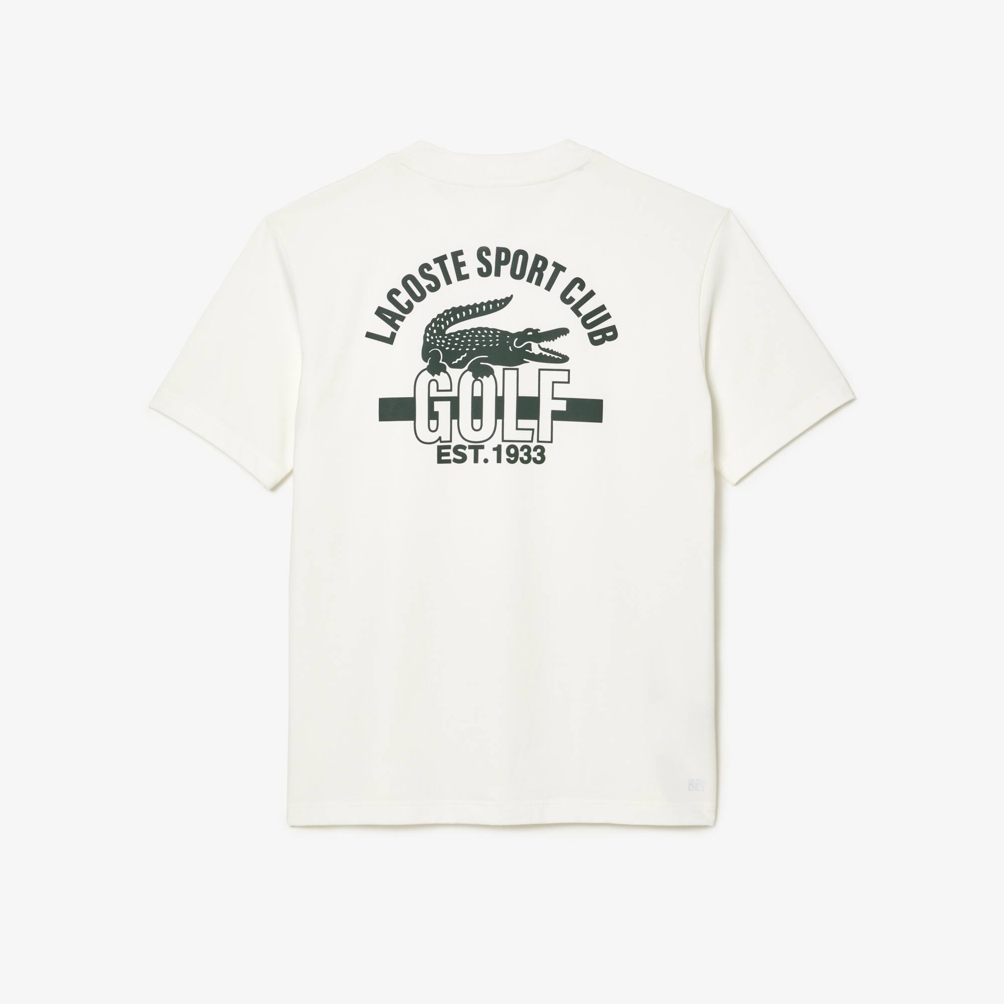T-shirt Golf relaxed fit en coton T-Shirts - Blanc - Lacoste - Homme