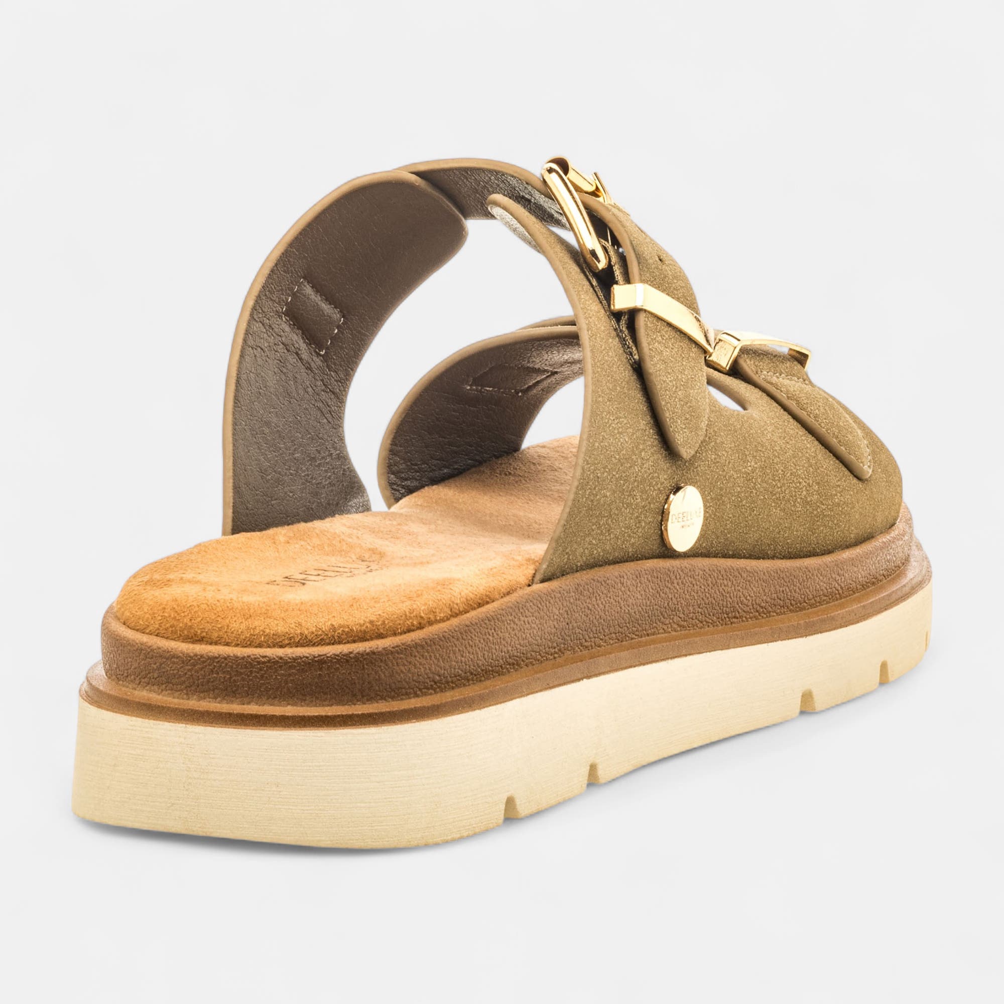 Mules Femme kaki