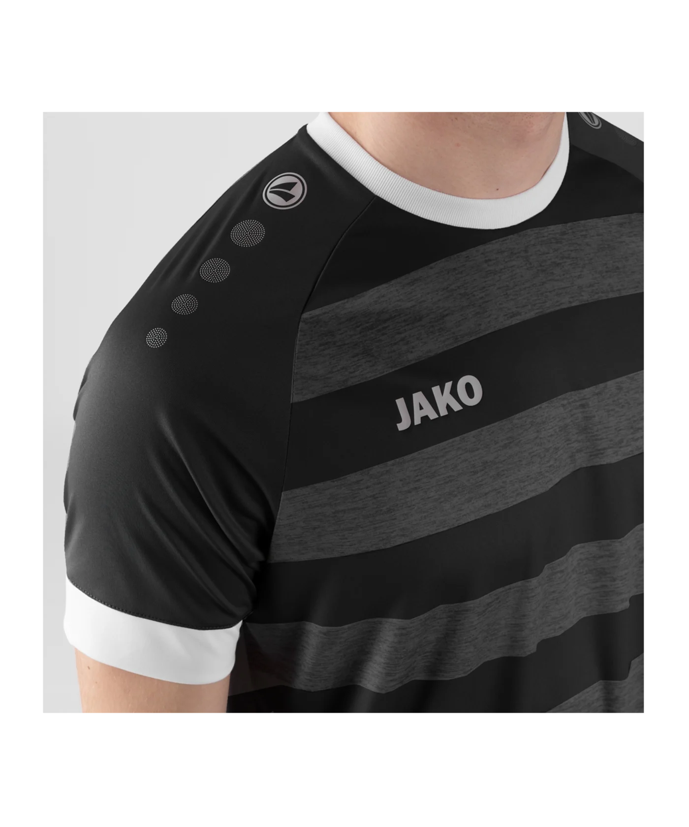 JAKO Celtic Melange KA Trikot Kids Schwarz F800