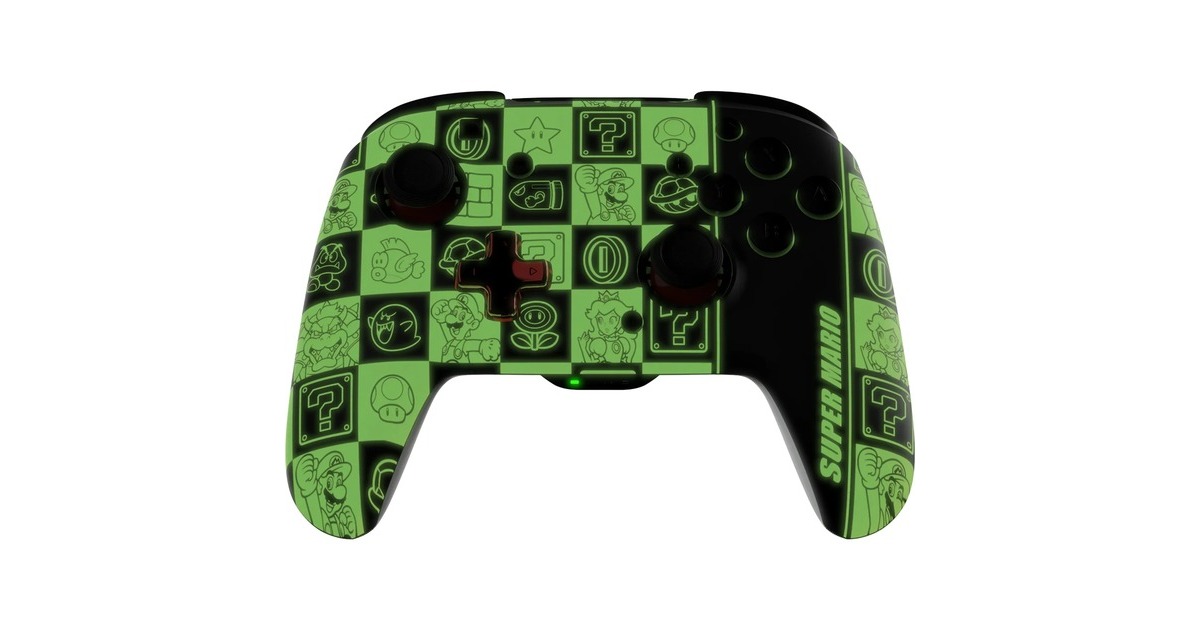 PDPWireless Controller - Rematch Glow  (Rood/zwart, Nintendo Switch, Nintendo Switch - OLED, Nintendo Switch Lite)