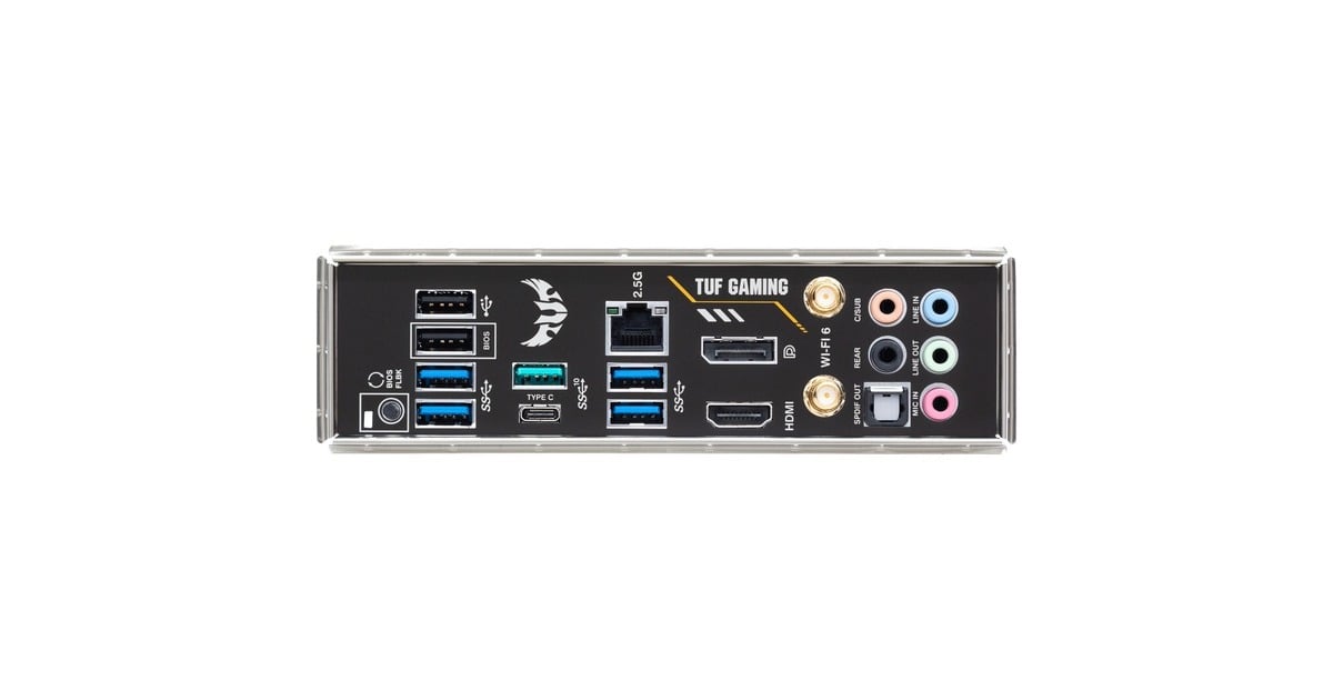 ASUSTUF Gaming B550-PLUS WIFI II socket AM4 moederbord  (Zwart, RAID, Gb-LAN, WLAN, BT, Sound, ATX)