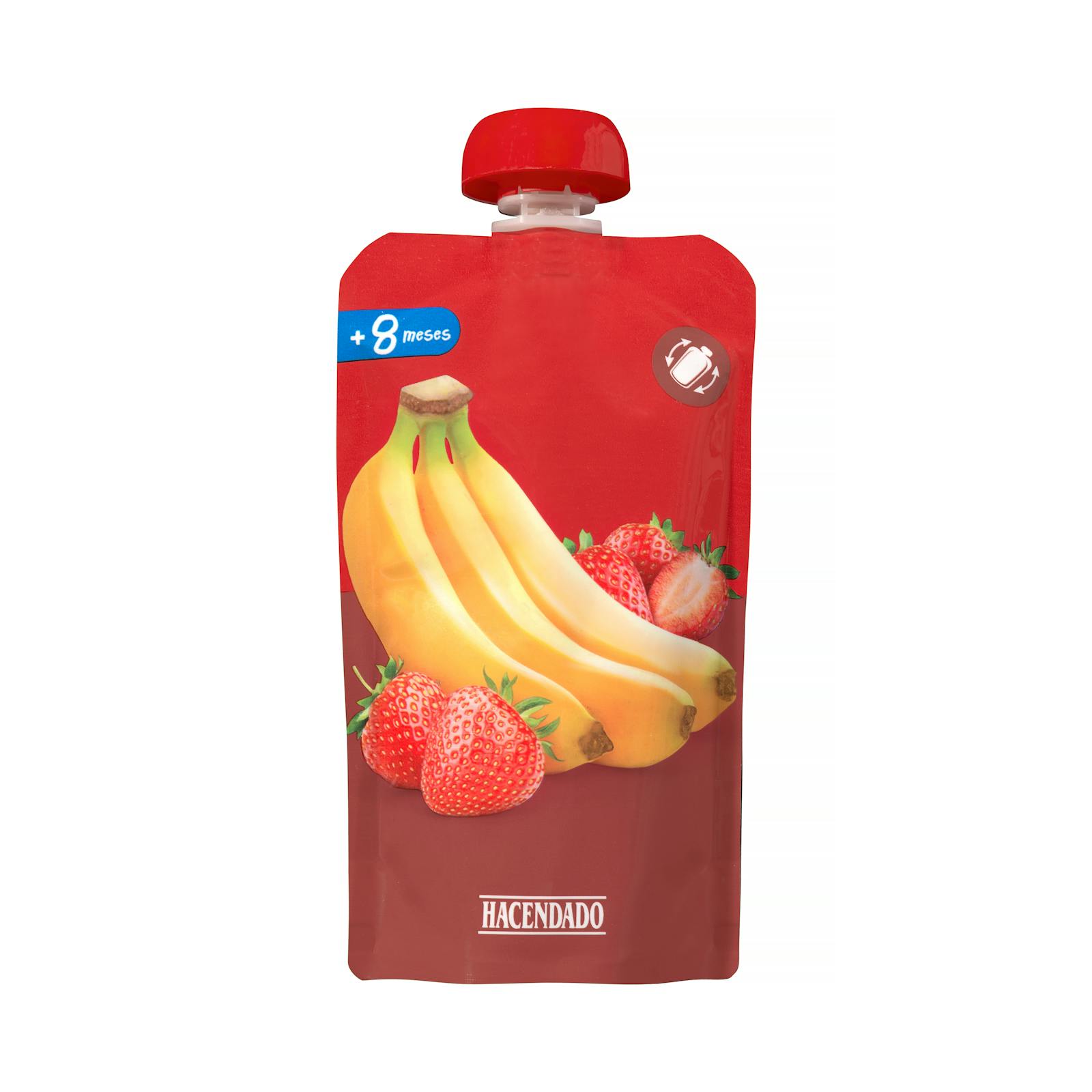Porridge fraise et banane Hacendado +8 mois