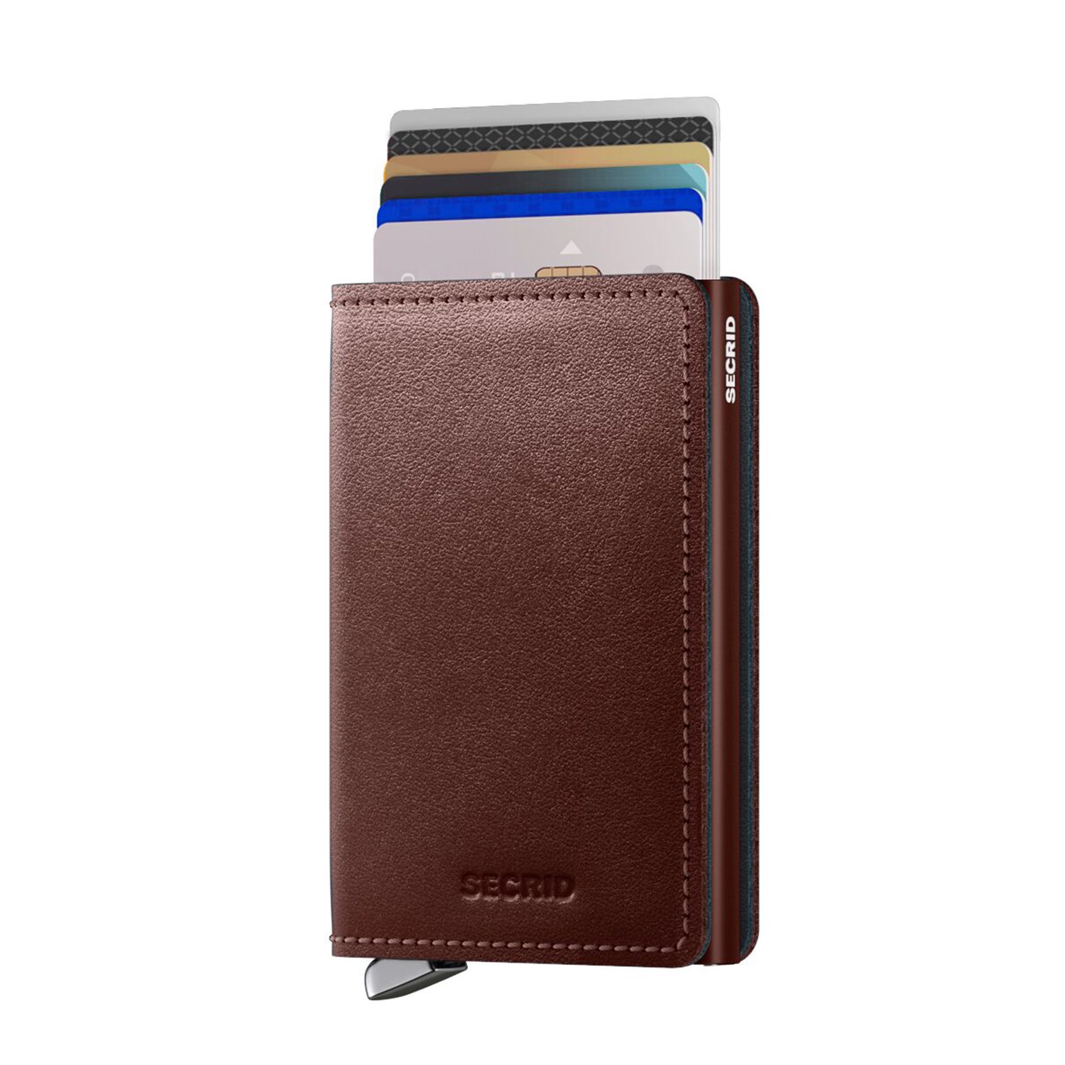 Secrid Slimwallet Portemonnee Dusk dark brown