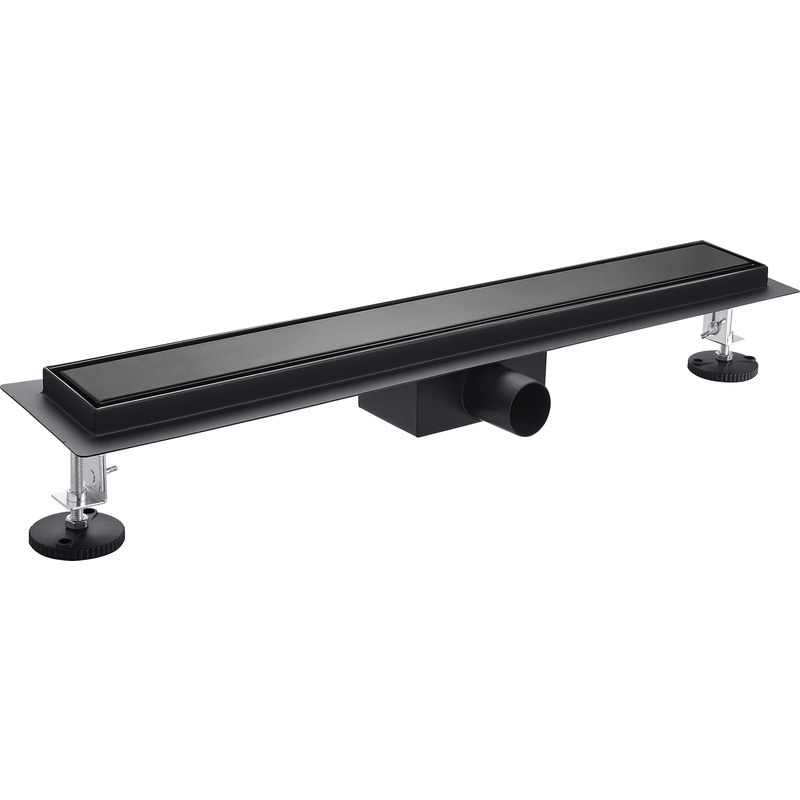 Dynamic Way douchegoot RVS met flens 700x70mm