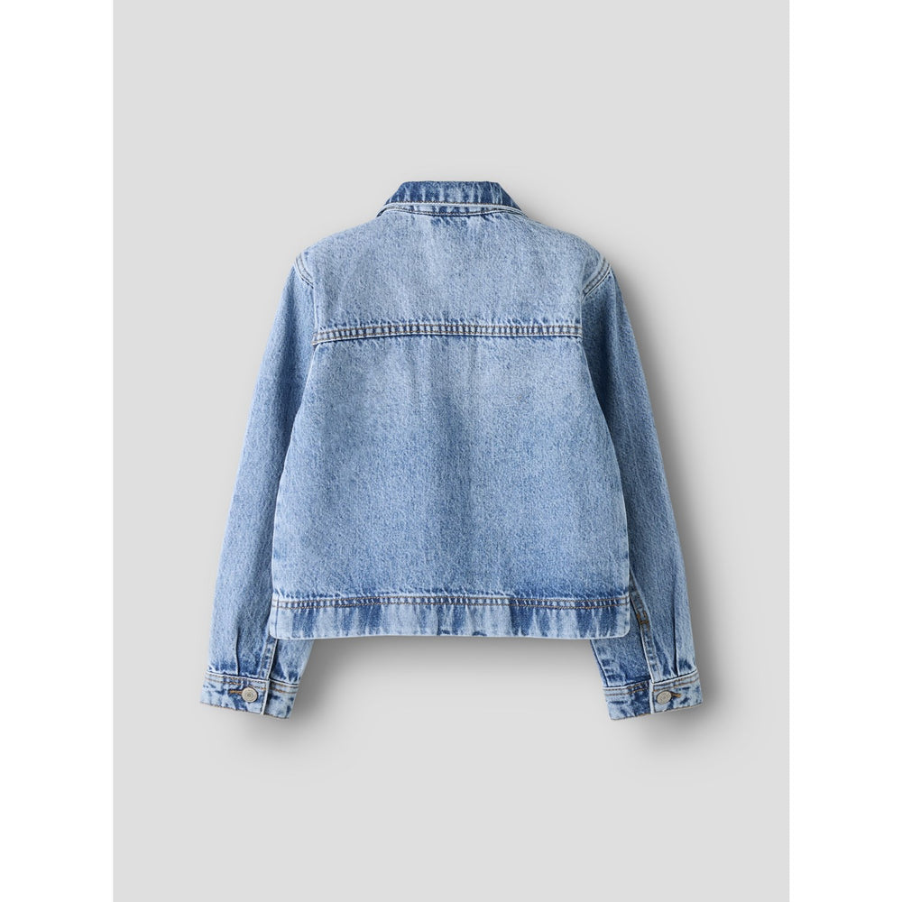 Køb Name It Light Blue Denim Rhine Nkflisa Os Dnm Rhine Jakke 1133-Ac D