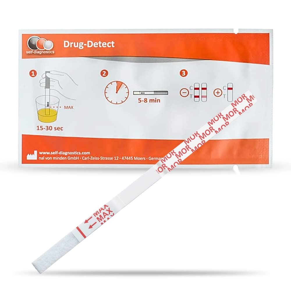 self-diagnostics Morphin (MOR) 300 ng/ml Drogenschnelltest