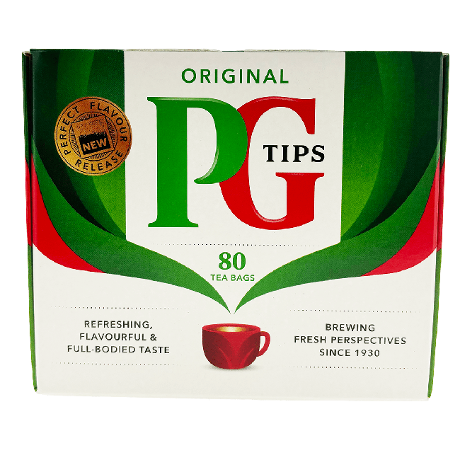 PG Tips Thee Zakjes 232g 80 stuks