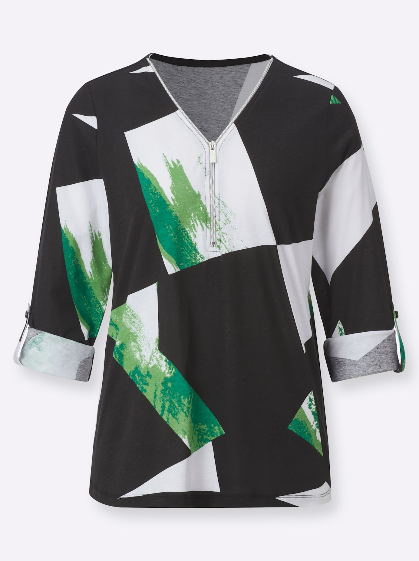 Classic Basics V-Shirt »Langarm-Shirt«, 1 Stk.