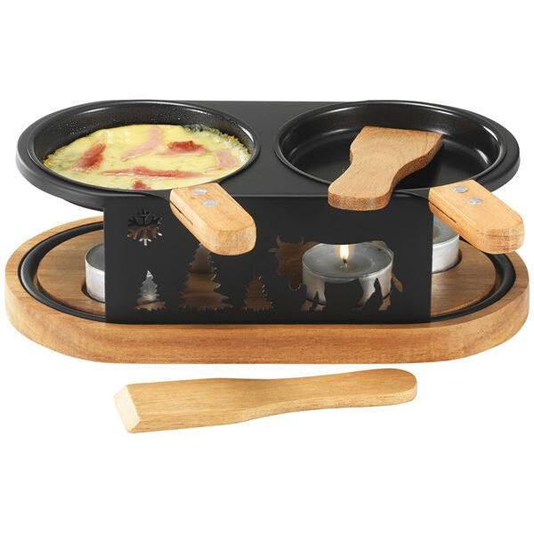 Service à raclette 2 personnes