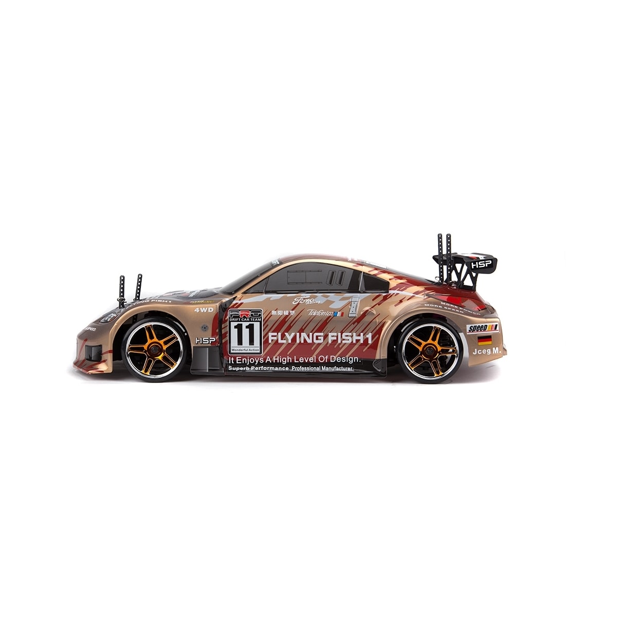 HSP Drift XST - 1:10 Brushed :: Komplett