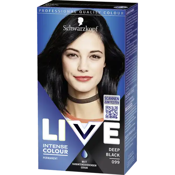 Intense Colour Haarfarbe 099 Deep Black