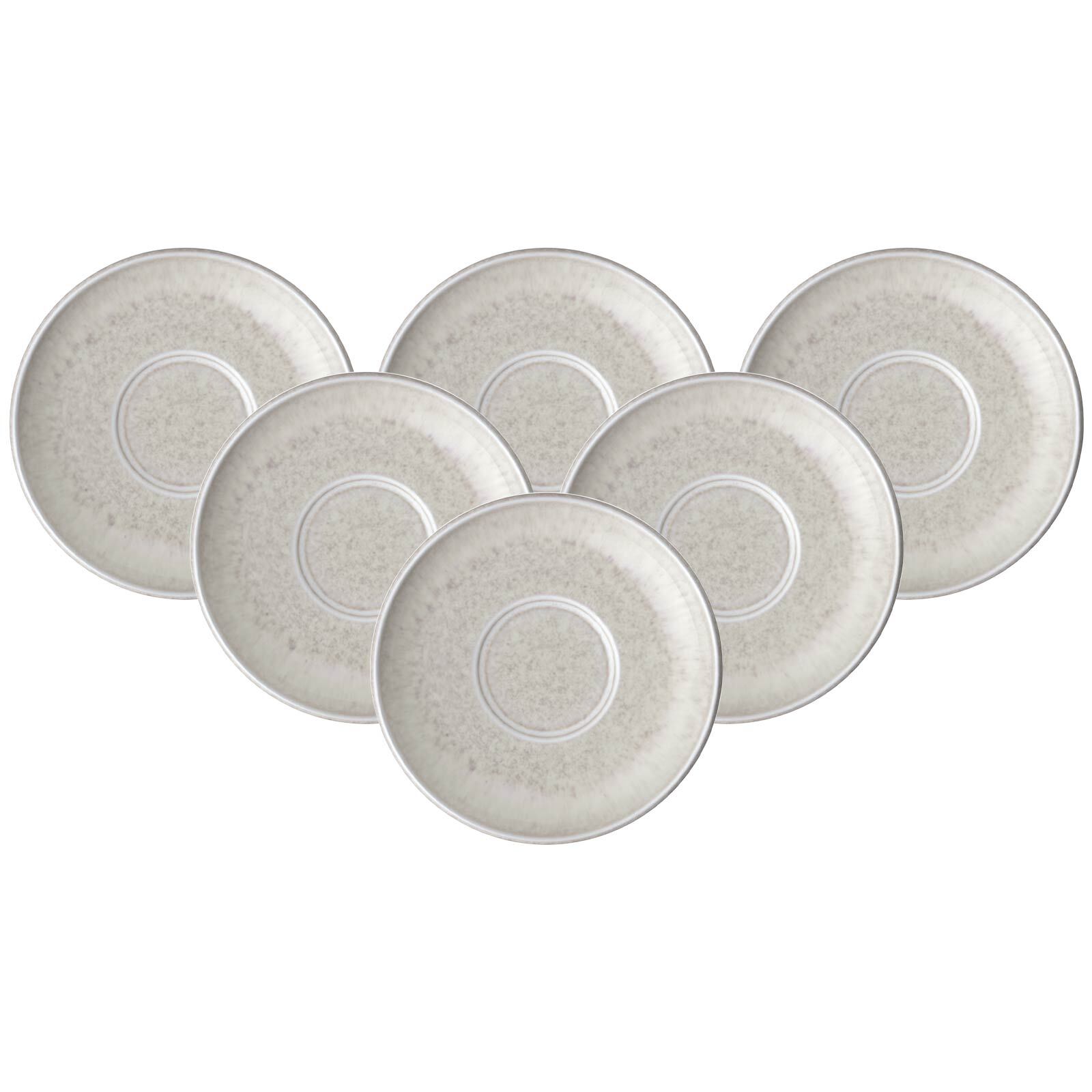 like. by Villeroy & Boch Espressountertassen Perlemor Sand ø 12 cm 6er Set