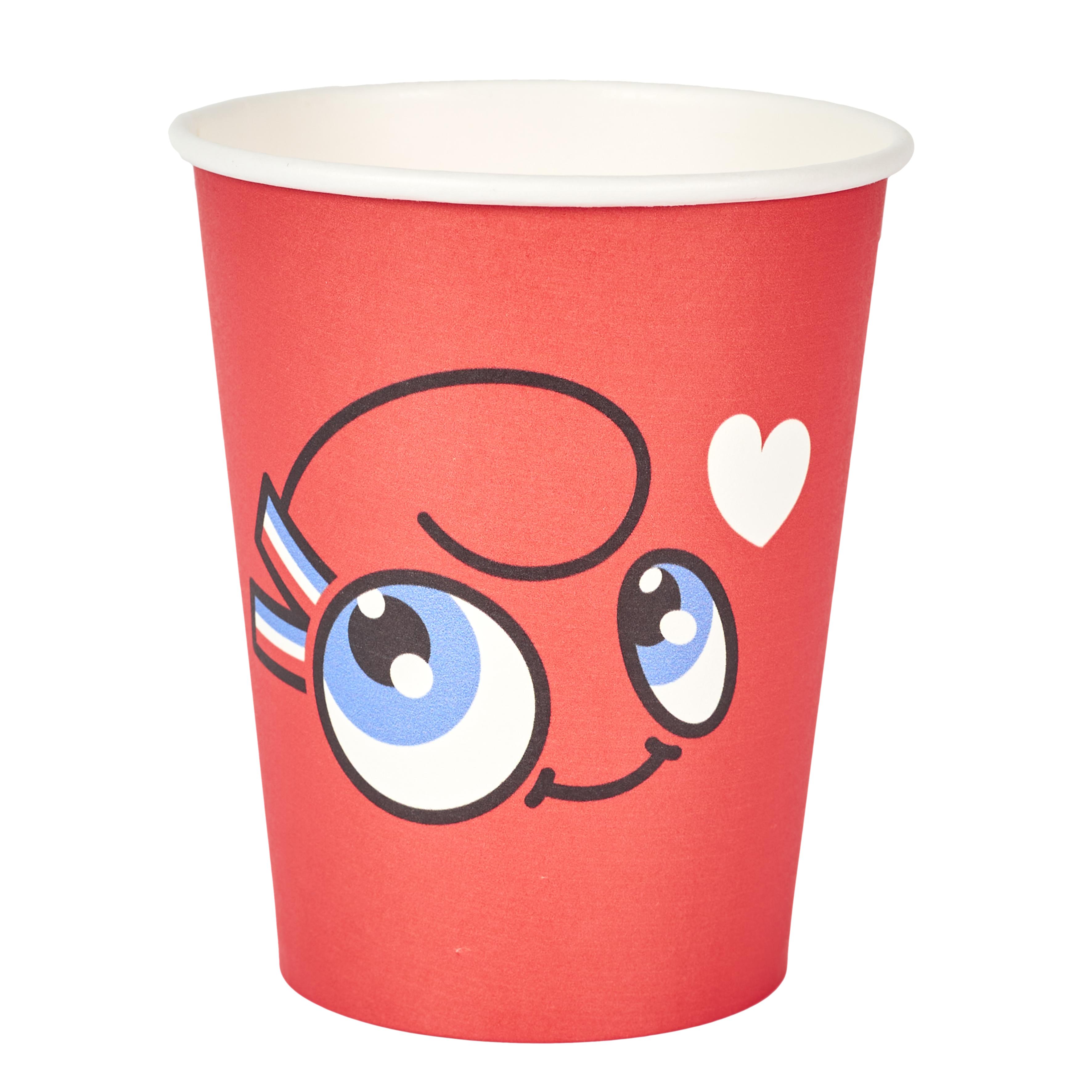 GOBELET CARTON MASCOTTE LOVE 20CL X6 PIECES