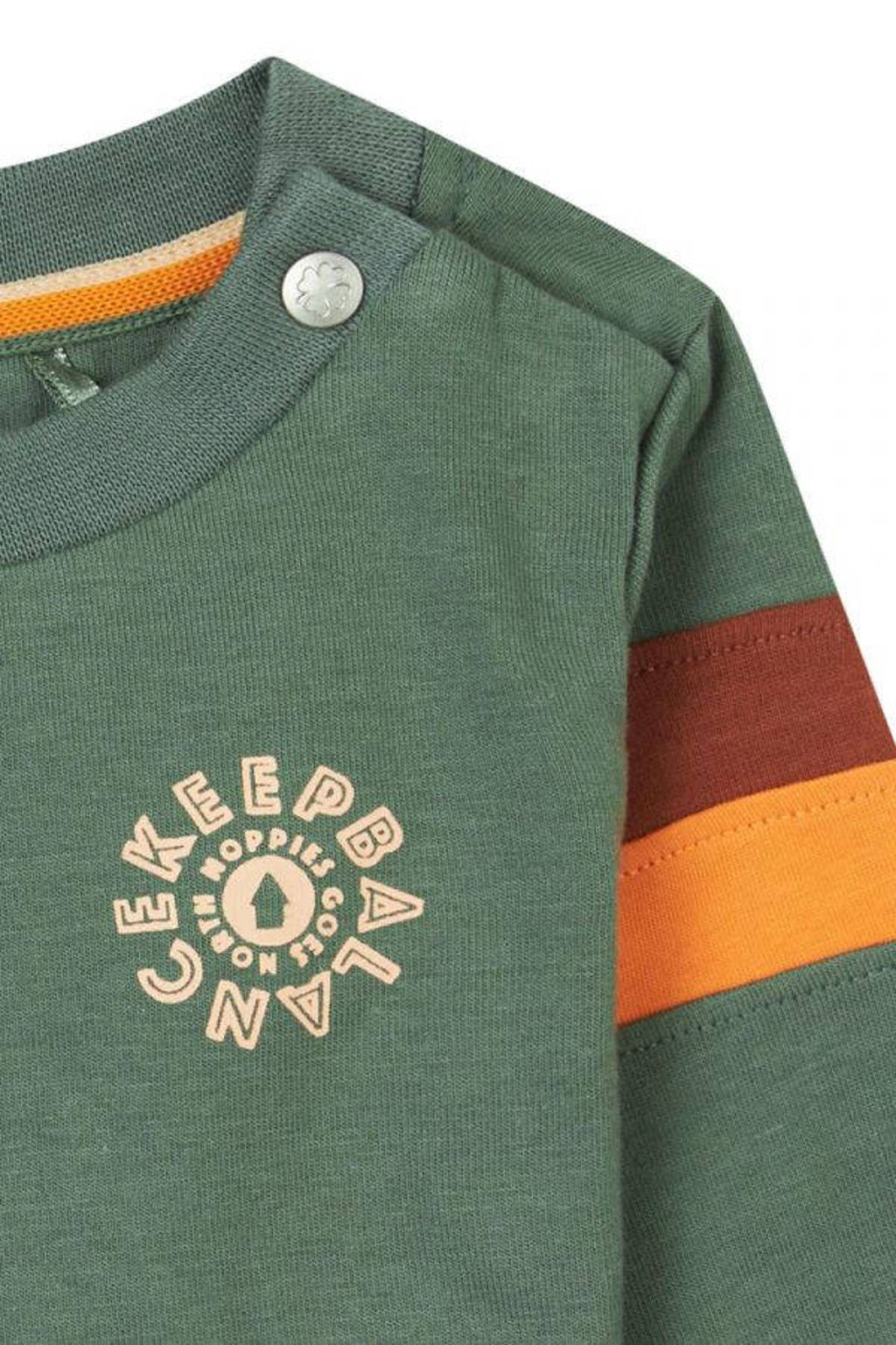 Noppies longsleeve groen
