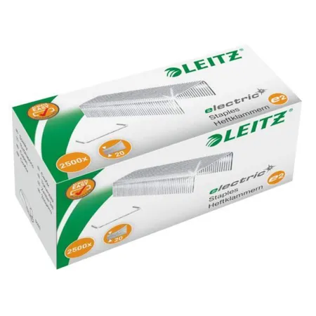 Leitz 55690000 Heftklammer e2, 2500 Stück