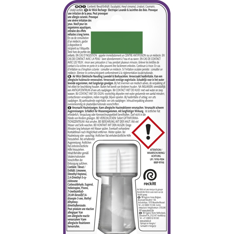 Air Wick Elektrische navulling lavendel