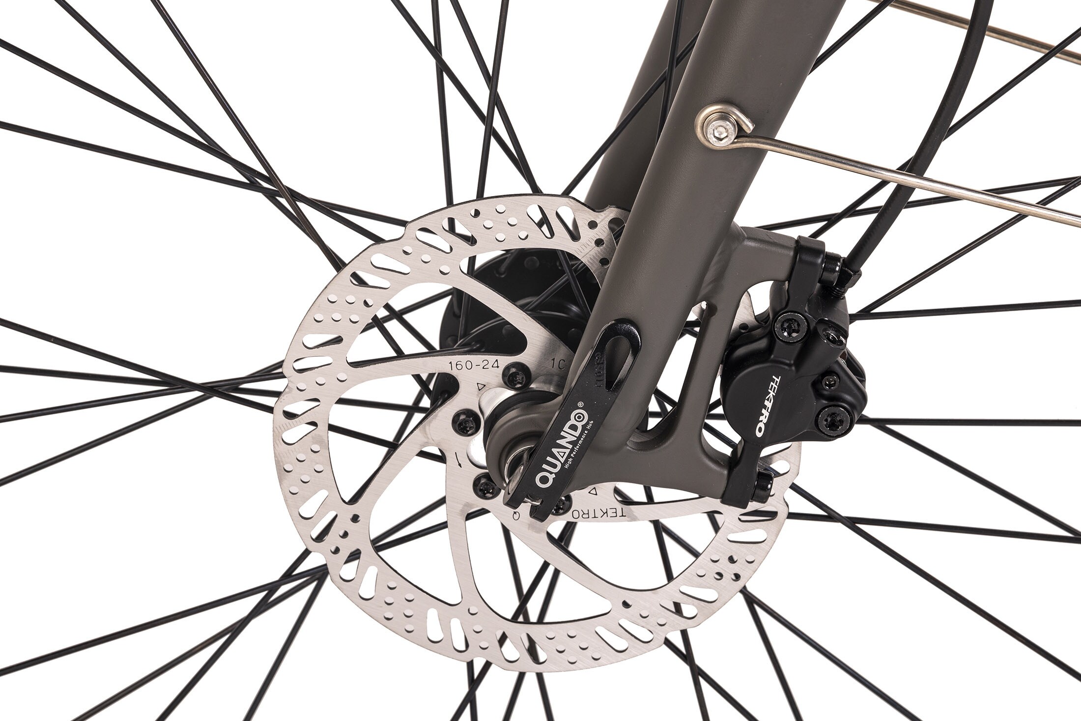 Hollandia Alu E-Citybike Herren Hollandia Mantova 28'' grau 7 Gänge