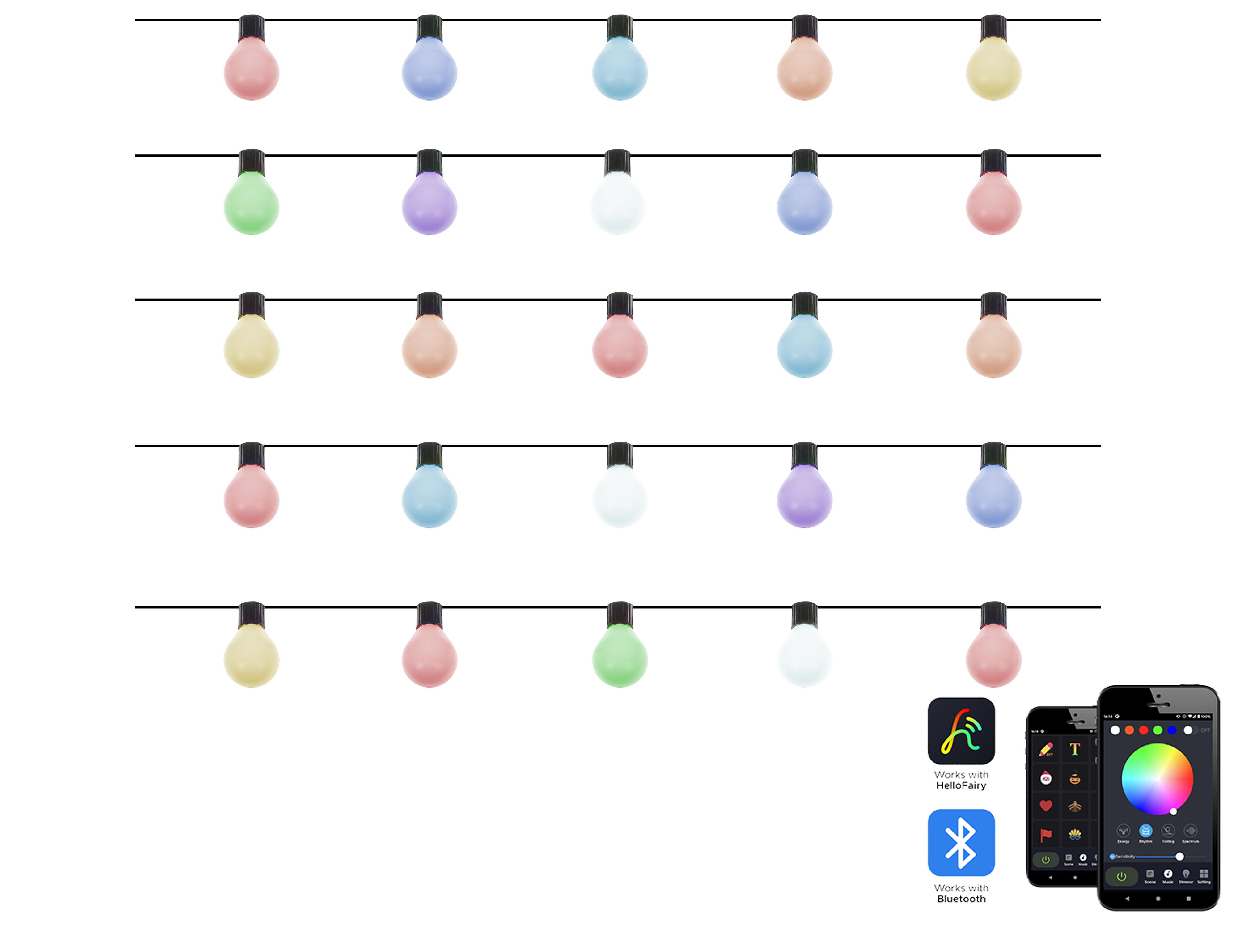 LED-buitenverlichting ISORTOQ met app Meerkleurig