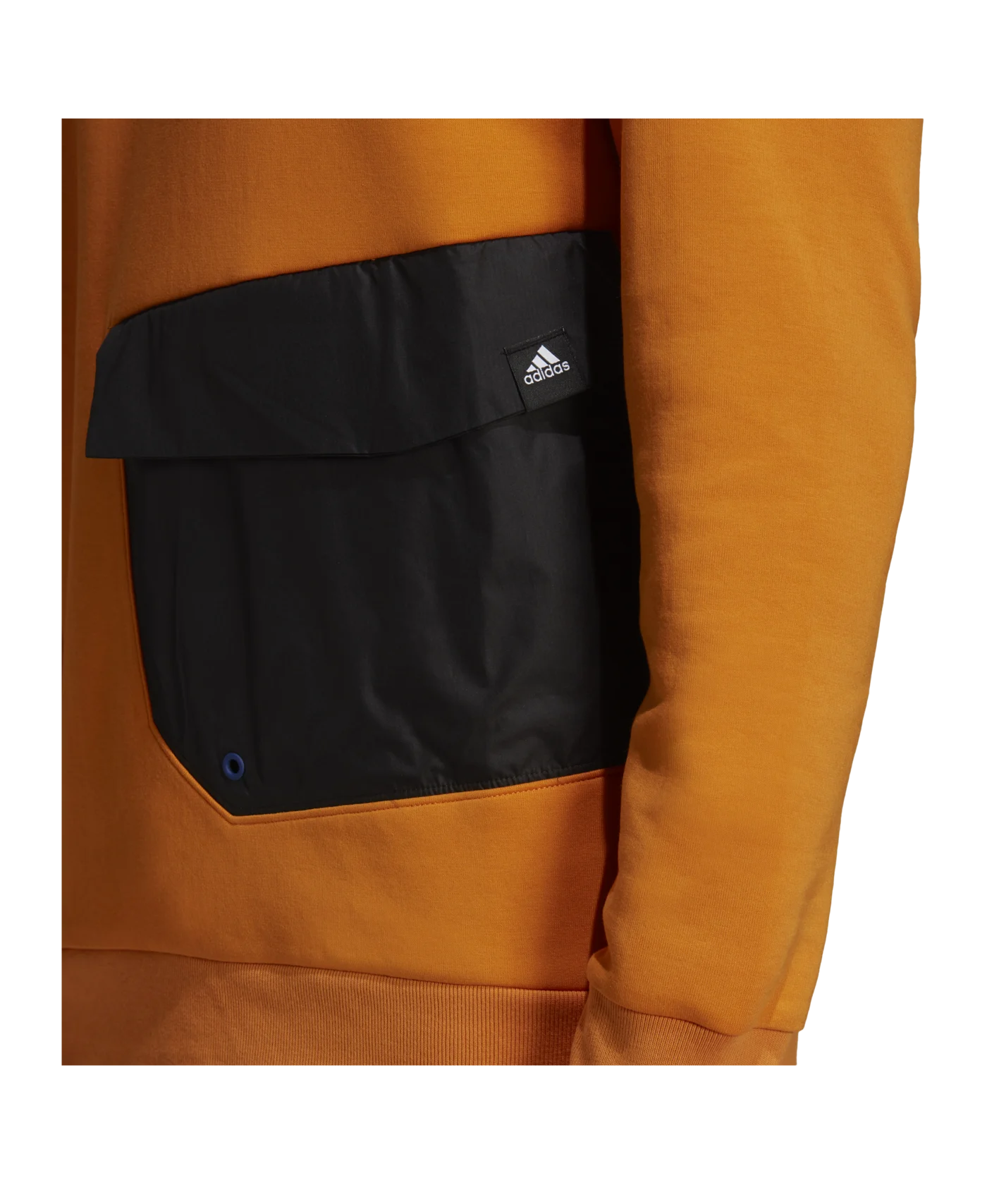 adidas Pocket Hoody Gelb Schwarz