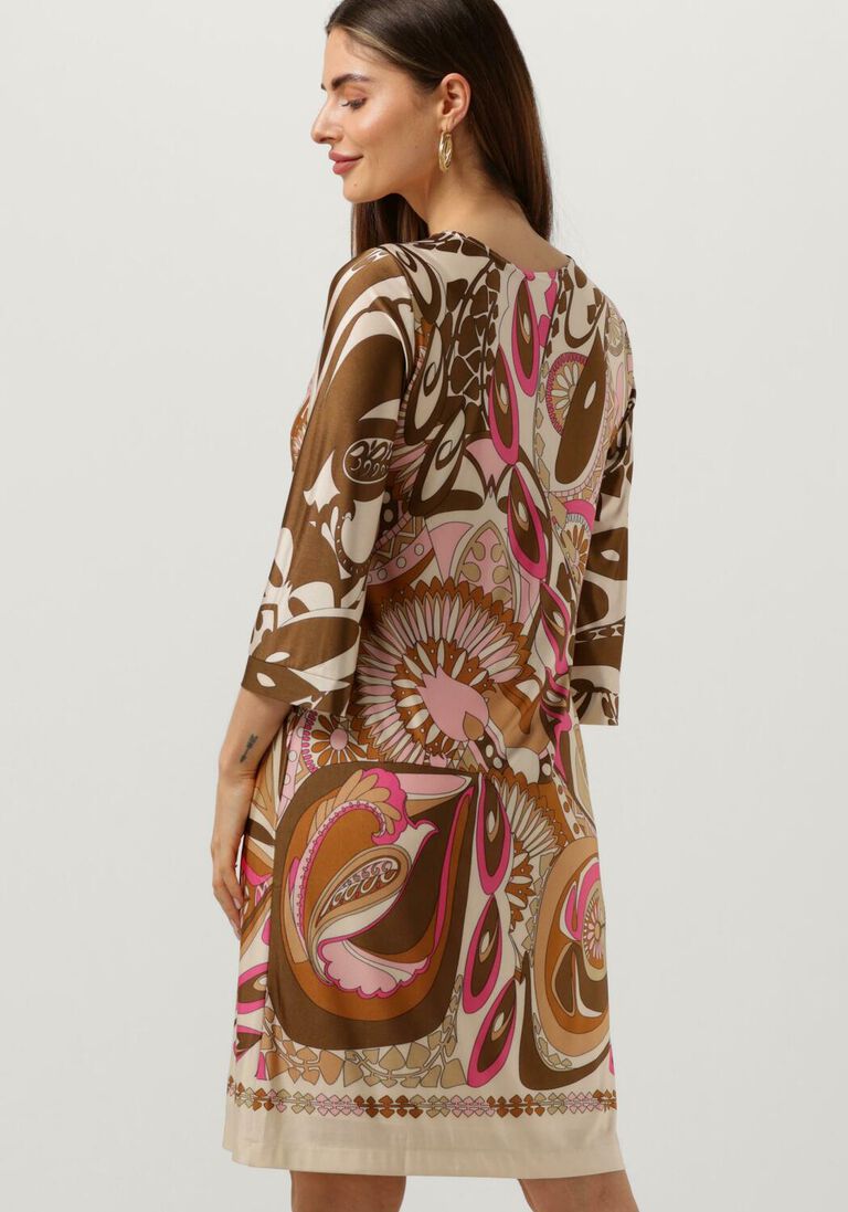 ANA ALCAZAR beige ana alcazar midi jurk 049690-3365