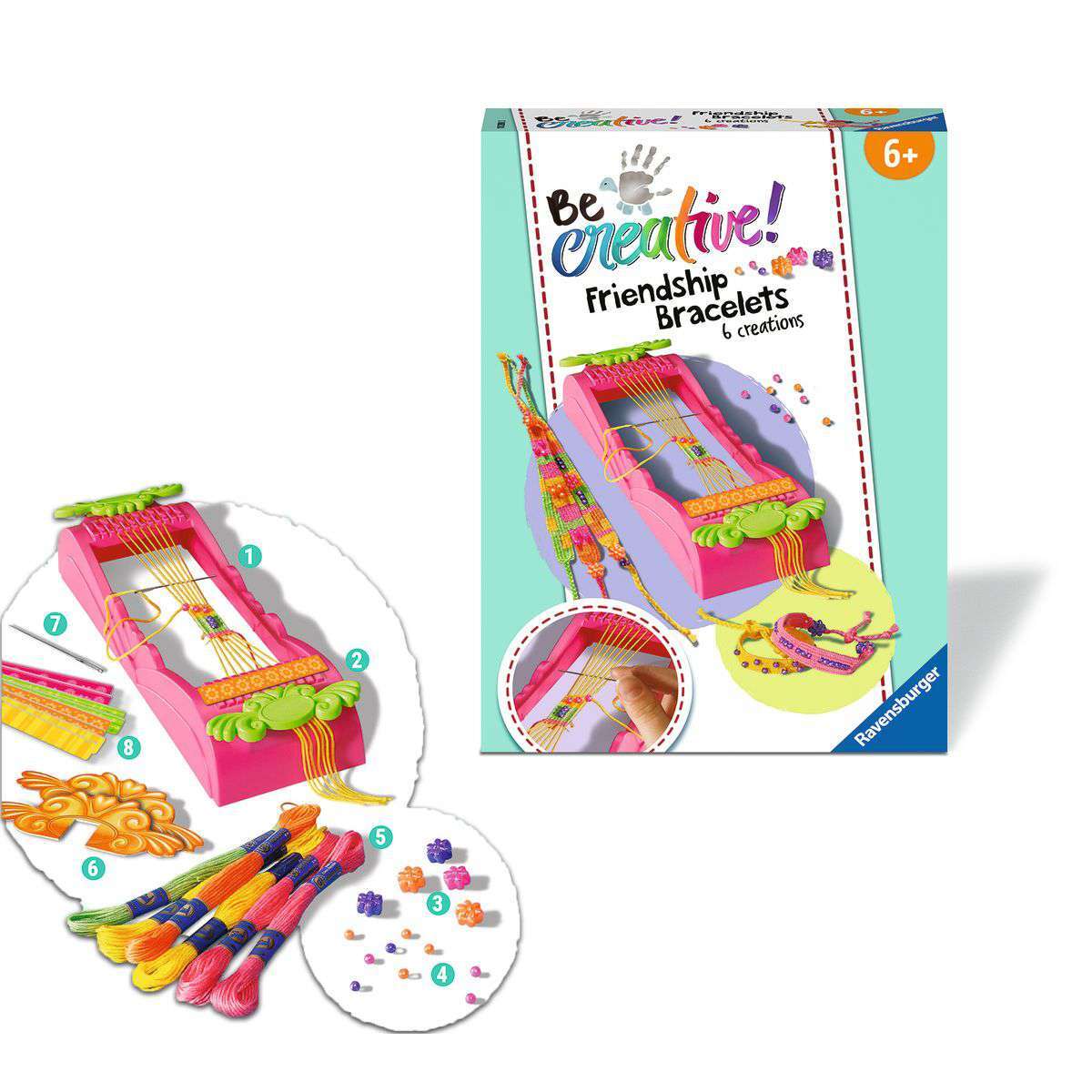 Ravensburger Spiel BeCreative Freundschaftsbändchen