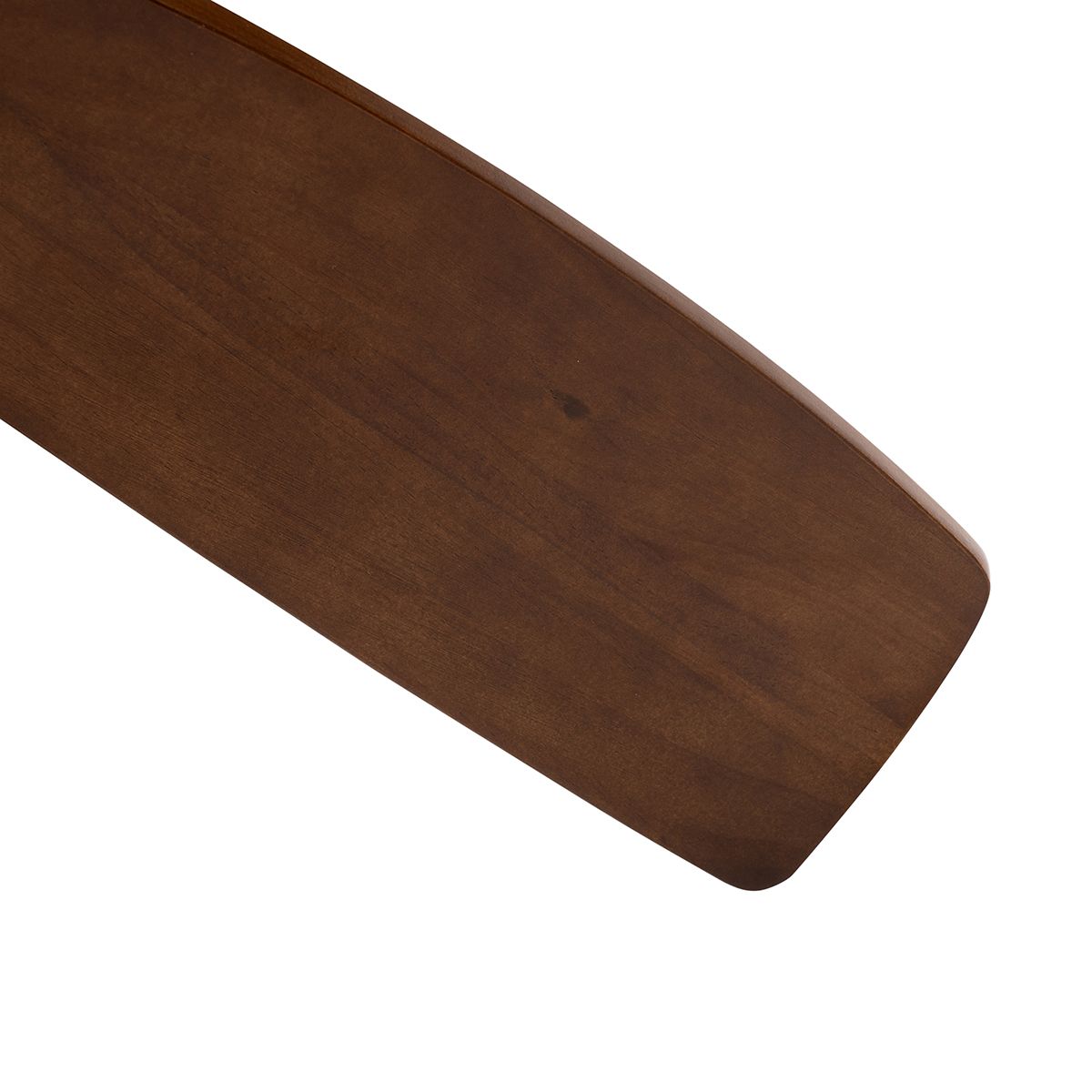 Plafondventilator zwart met hout 131.5cm incl. LED dimbaar met afstandsbediening - Jerri