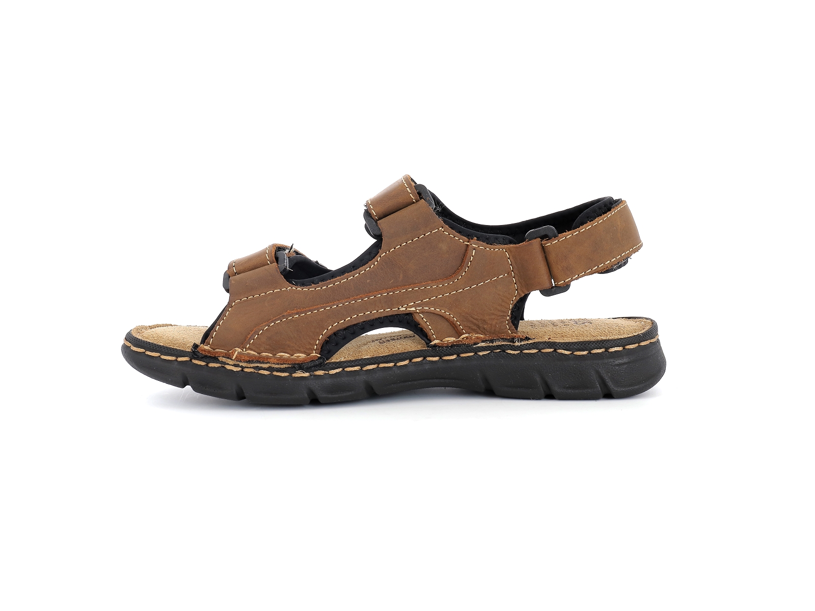 Tbs-SAYRRON Cuir Marron Foncé
