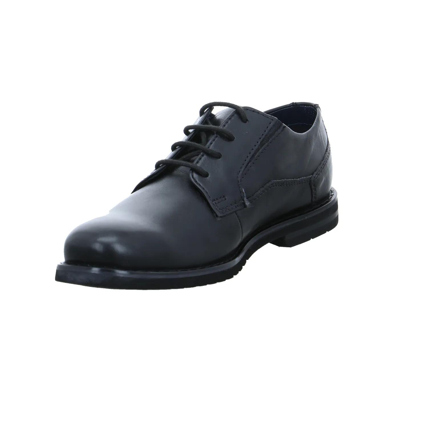 BUGATTI SHOES Halbschuh-City Schwarz Leder