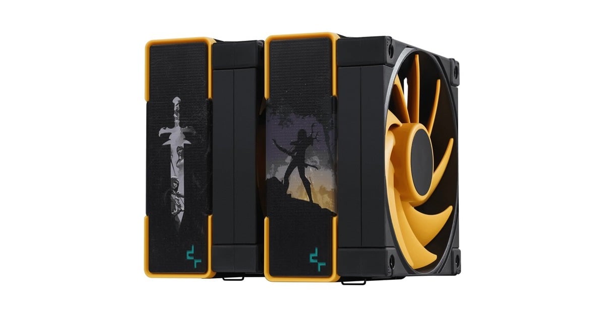 DeepCoolAK620 ZERO DARK ZORIA CPU-koeler  (Zwart)
