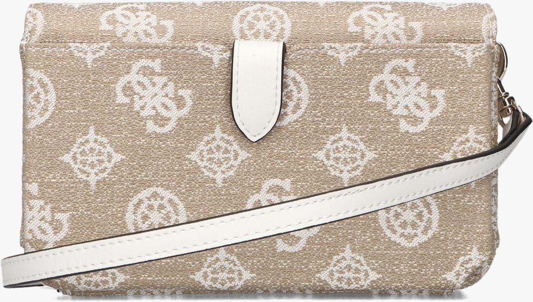 GUESS witte guess schoudertas loralee xbody flap organizer