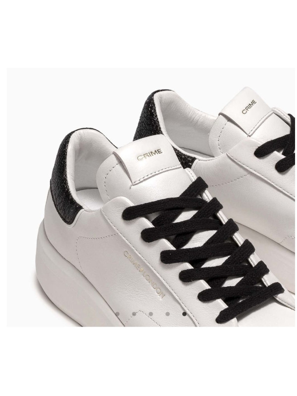 Sneakers LOW TOP LEVEL UP White - Crime London