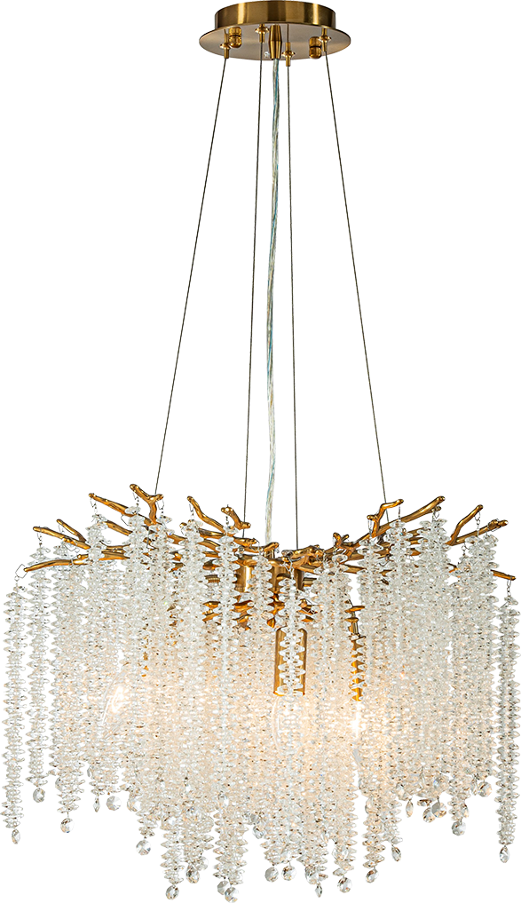 Hanglamp 2450-02-60 Baroc ⌀48  cm