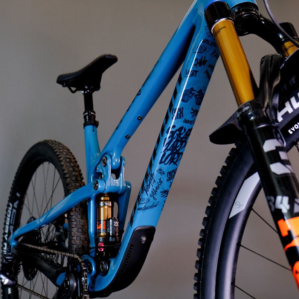 Unleazhed Unscratch Frame Rahmenschutzfolie - Downhill24 Glossy kaufen | Bike-Discount