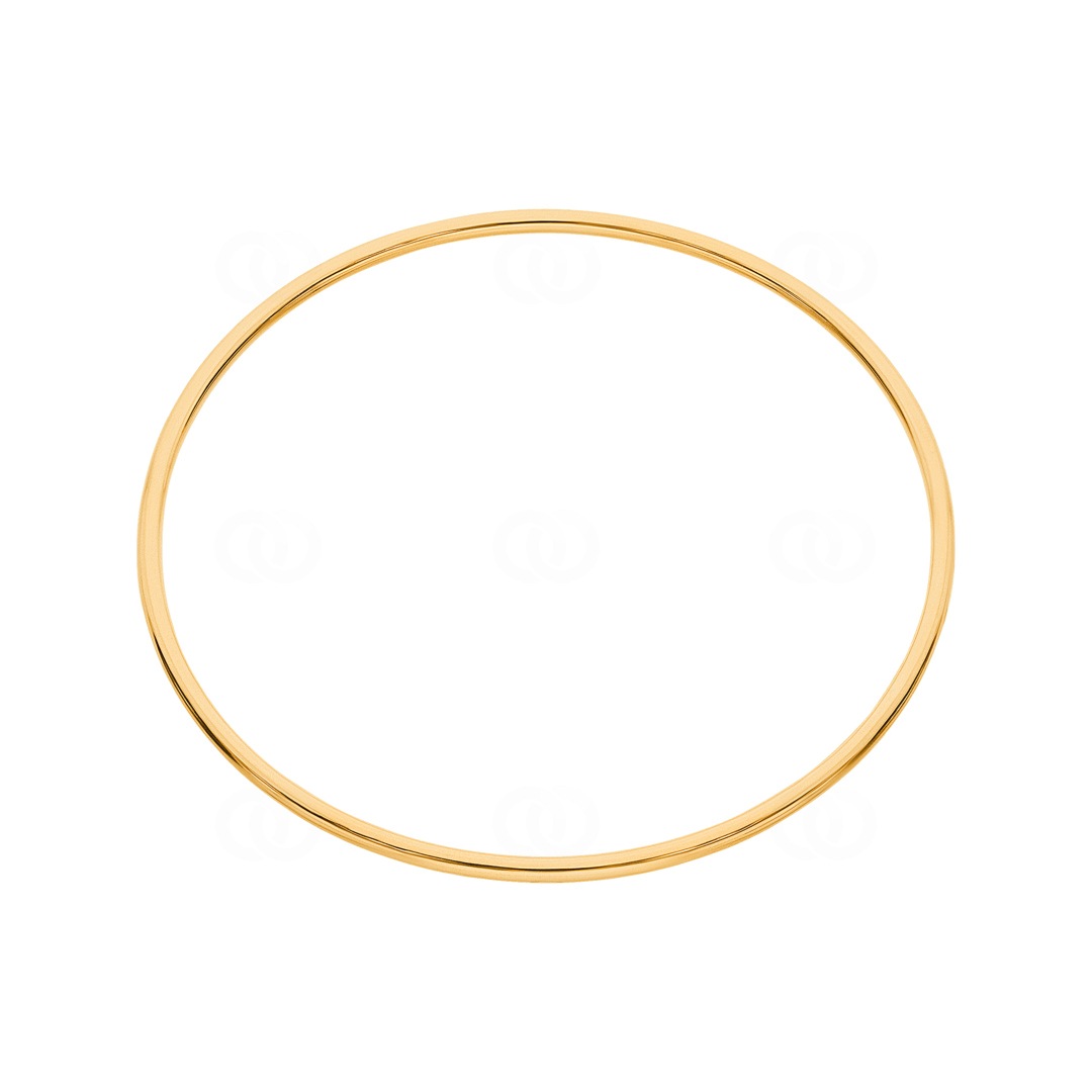 Armreif rund 750/18 K Gelbgold massiv