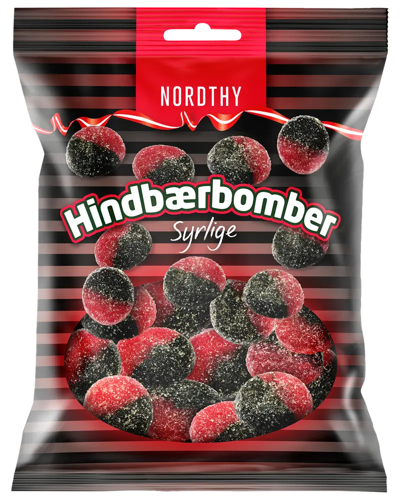 NORDTHY Hindbærbomber 170 g