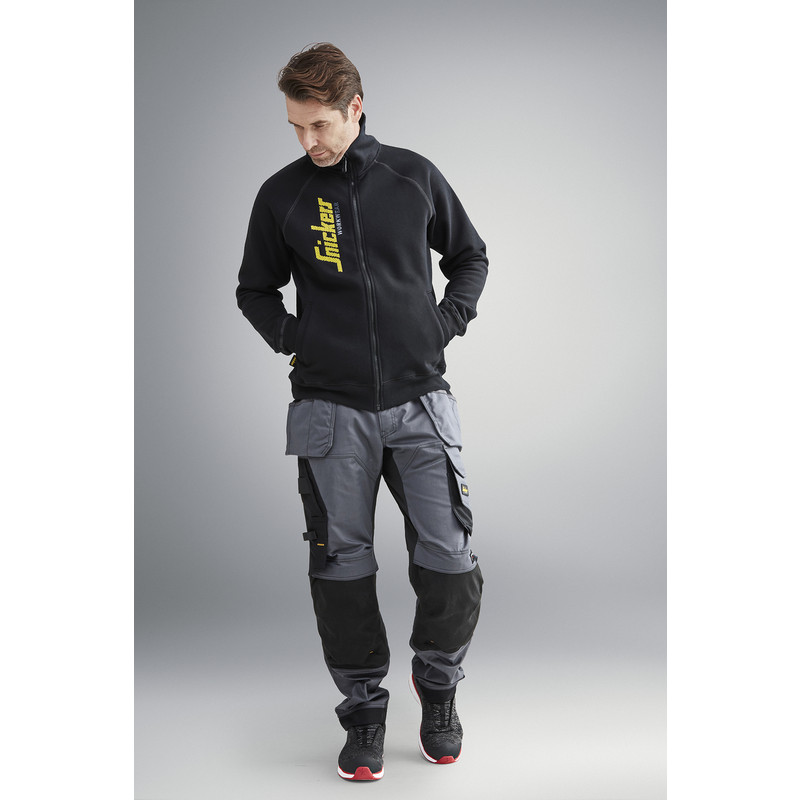 Snickers AllroundWork stretch werkbroek met holsterzakken Loose fit 6251 46 zwart*