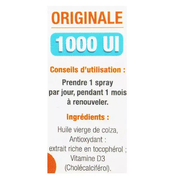 D.Plantes Vitamina D3 1000IU Spray Original 20ml